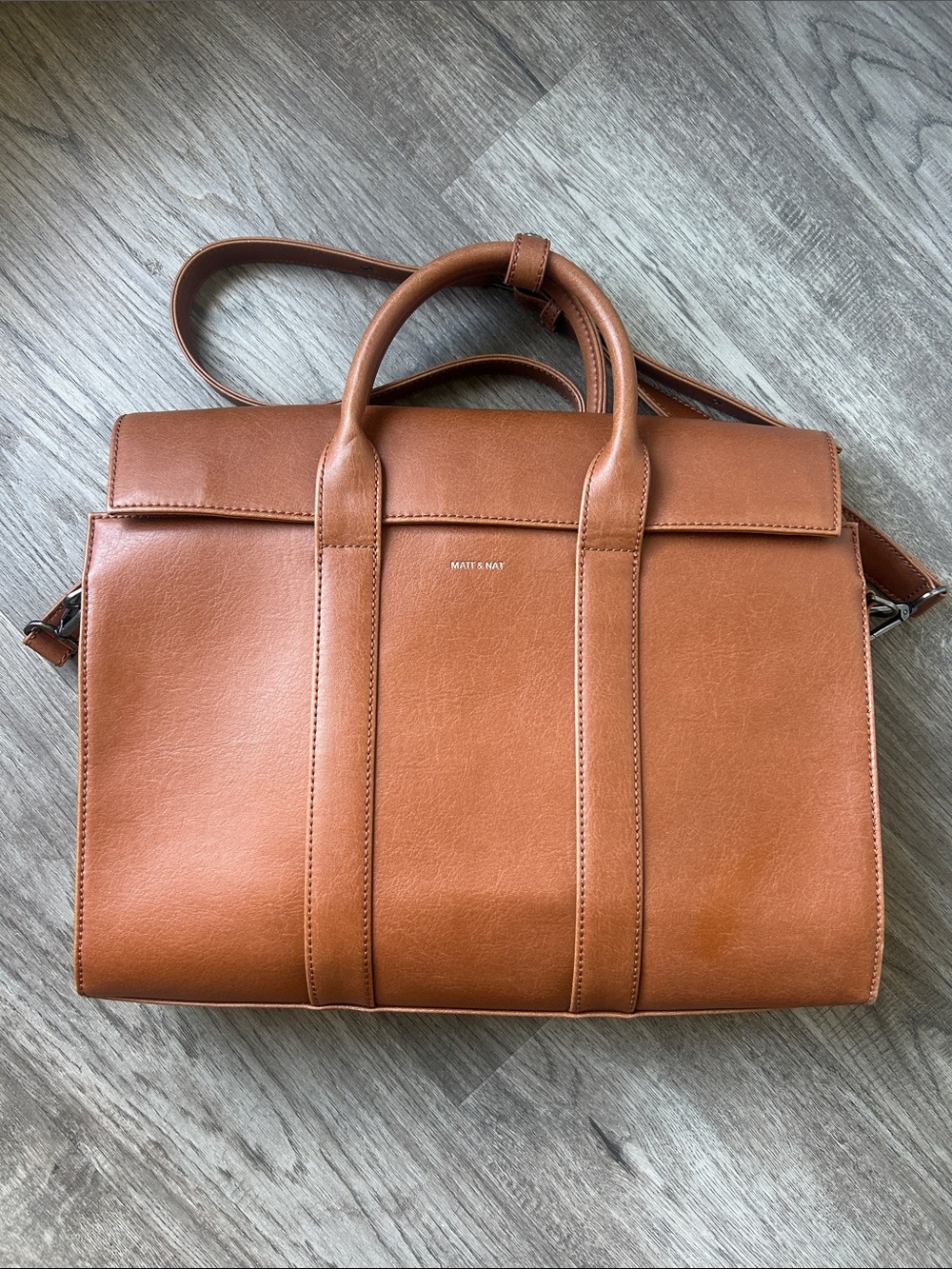 Matt & Nat Tan Briefcase Bag